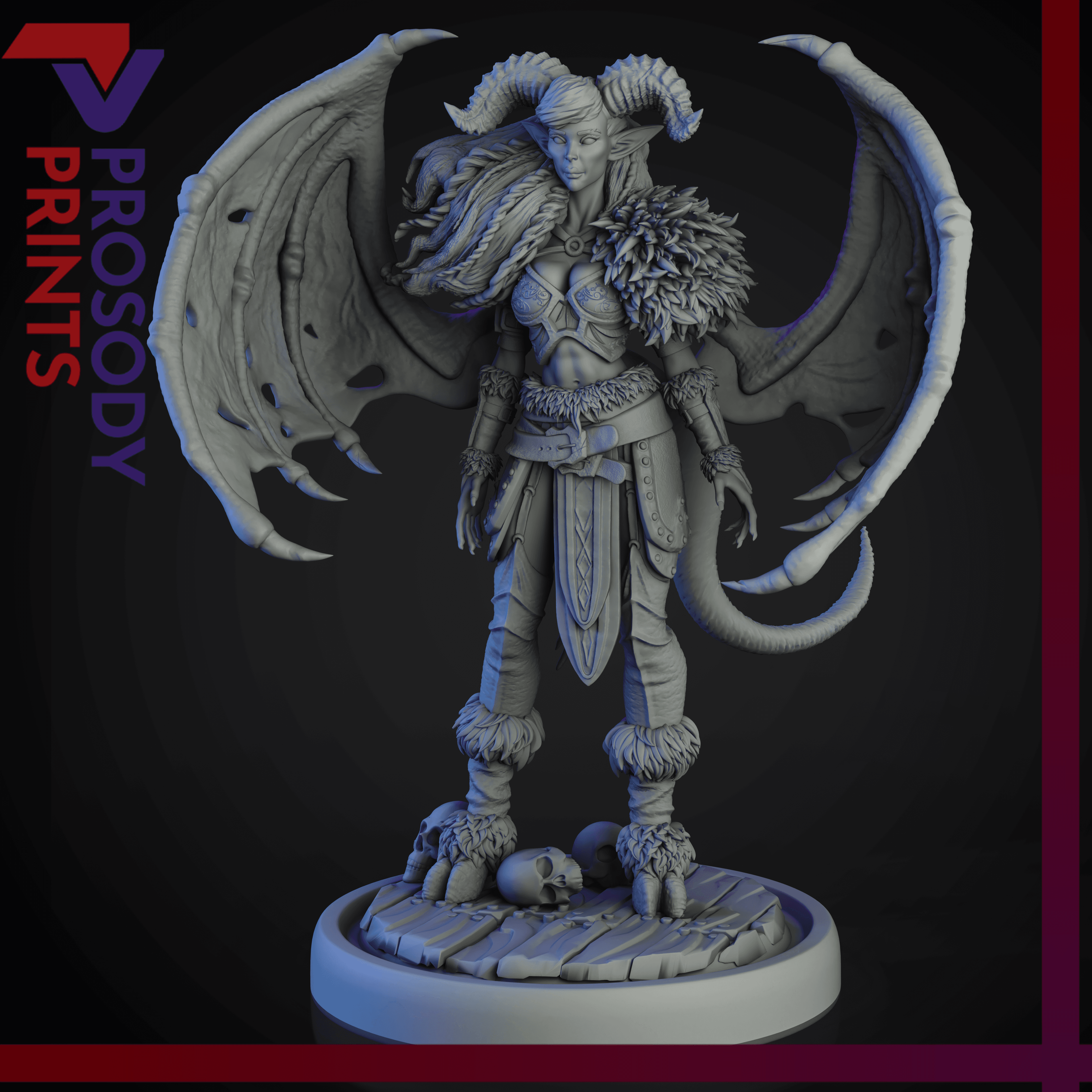 Teyre - Demon Barbarian